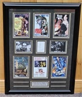 Framed Vincent Price Horror Movie Poster Collage