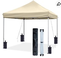 10'X10'  Beige Canopy Tent