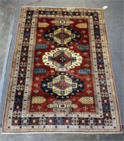 HAND MADE 6 FT 10 IN X 4 FT 11 IN PERSIAN CARPET