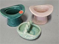Vintage Shawnee Pottery USA Planters Indoor