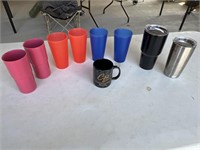 Assortment of cups and mugs