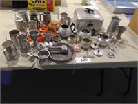 Aluminum Pieces and Kitchen Items