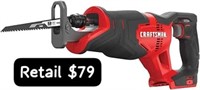 CRAFTSMAN V20 Reciprocating Saw,Cordless Tool Only