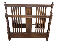 OAK ARTS AND CRAFTS STYLE FULL SIZE BED