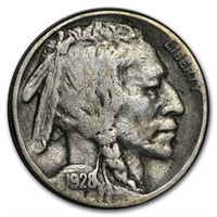 1928 s Better Date Buffalo Nickel