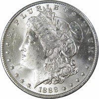 1888 O BU Grade Morgan Silver Dollar