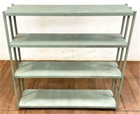 Custom Mission Inspired Metal Bookcase / Etagere