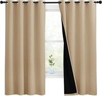 NICETOWN Bedroom Full Blackout Curtain Panels, Sup