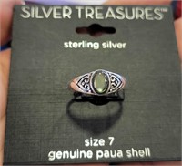 Silver Treasures Sterling Silver Ring size 7