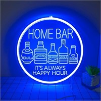 Britrio Neon Beer Sign Light for Man Cave Bar Cart