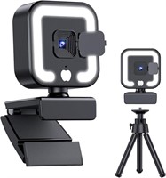 Hemisol 4K Webcam, Web Camera with Microphone and