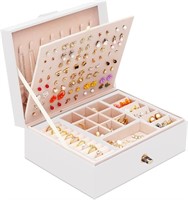 QBestry Jewelry Box for Earrings for Girls Jewelry