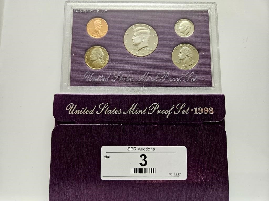 Benson Family Silver Proof and Coin Auction