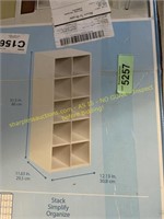 Closet maid cube shelf (INCOMPLETE)