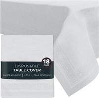 HOUZZKINGZ USA Paper Tablecloths for Rectangle Tab