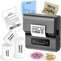 Phomemo Label Maker -Upgrade 3Inch Label Maker, Ba