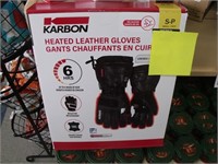 New Karbon Heated Ski Gloves Goatskin Leather witl