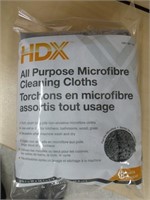 New HDX Micrifibre Cleaning Cloths 3PK Grey