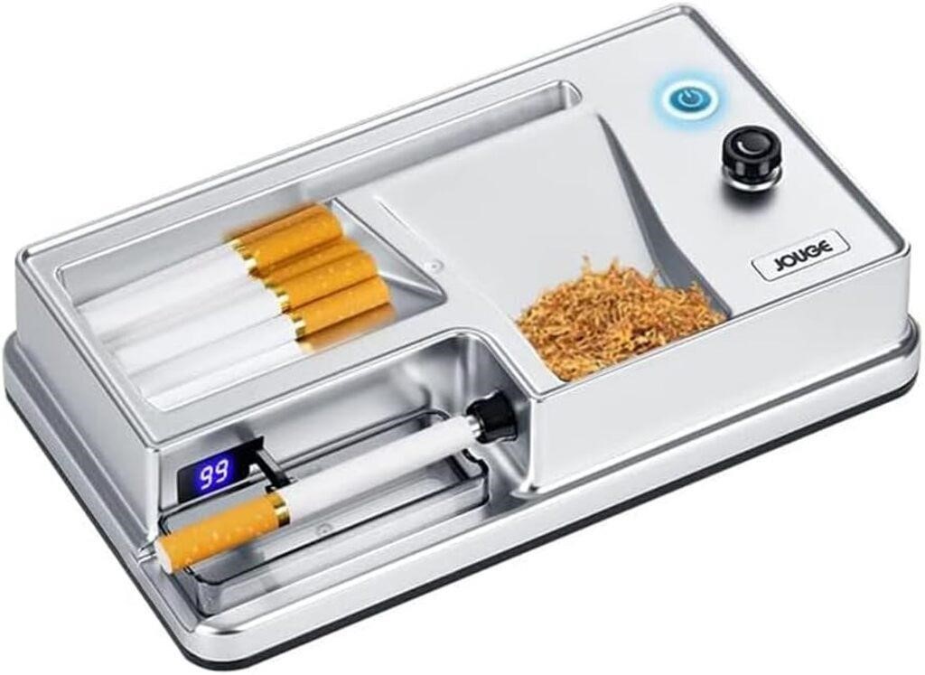 Electric Cigarette Rolling Machine with Storage Tr