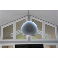 Decor Therapy Zayden 1 Light Glass Globe Pendant