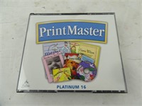 PrintMaster Platinum 16 CD Installation Set in