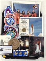 Nasa Shuttle Crew Emblem, Patches, Photos