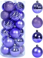 24PCS Christmas Ball Ornaments - for Xmas Christma