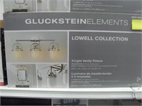 New GlucksteinElements Lowell 3-Light Bathroom Va*