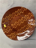 Kohler Redware Plate