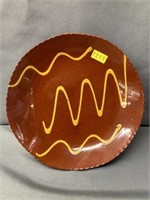 Breininger Redware Plate
