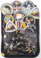 Space & Military Patches, Pins