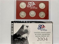 2004 State Quarter Silver Proof Set