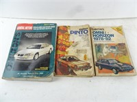 Lot of 3 Chilton's Repair & Tune-Up Guides -