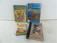 Lot of 4 Books - Flintstones Gulliver's Travels