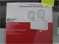 Commercial Electric Dual Light Emergency Fixture*
