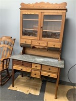 Antique Cabinet   NOT SHIPPABLE
