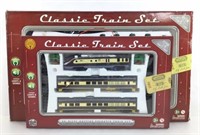 (2) Wow Toyz Classic Train Sets