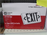 Commercial Electric LED Exit Sign