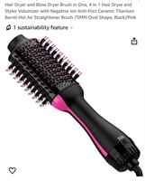 Hair Dryer and Blow Dryer Brush in One