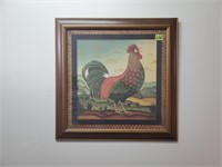 24"× 24" Rooster Picture