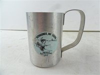Vintage Kewaunee WI Souvenir Aluminum Mug