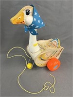 Vtg. Fisher Price Mother Goose Pull Toy