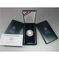 1990 Ike Silver Proof Commemorative