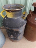 MILK CAN  RUST OUT  BOTTOM