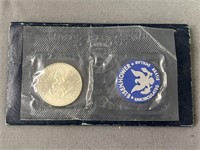 (2) Eisenhauer Uncirc. $1 Coins