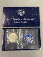 (2) Eisenhauer Uncirc. $1 Coins