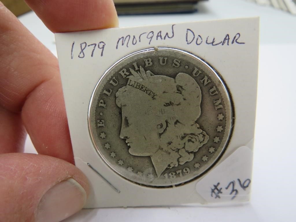 1879 Morgan Silver Dollar