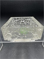LALIQUE ASHTRAY, AS IS