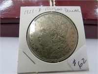 1921-D Morgan Silver Dollar