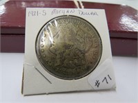 1921-S  Morgan Silver Dollar